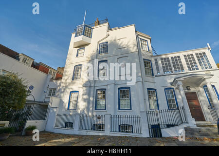 The admiral's House,  Hampstead residence of Sir George Gilbert Scott, Stock Photo