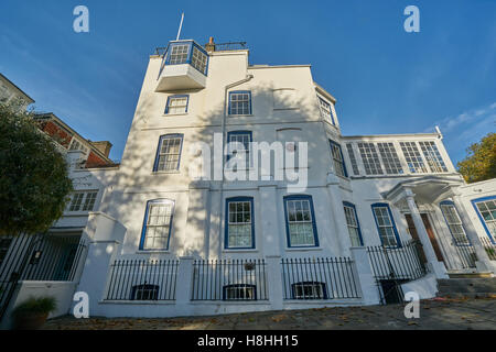 The admiral's House,  Hampstead residence of Sir George Gilbert Scott, Stock Photo