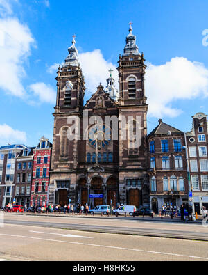 Church of Saint Nicholas, Basiliek van de H. Nicolaas, Amsterdam Stock Photo