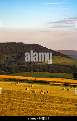 View from Roseberry Topping, North Yorkshire, England Stock Photo