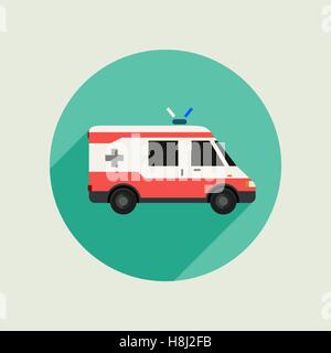 Ambulance vector car Stock Vector