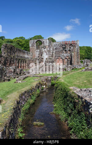 Furness Abbey in Cumbria, UK Stock Photo