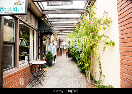 Streets of Carmel-by-the-Sea California Stock Photo