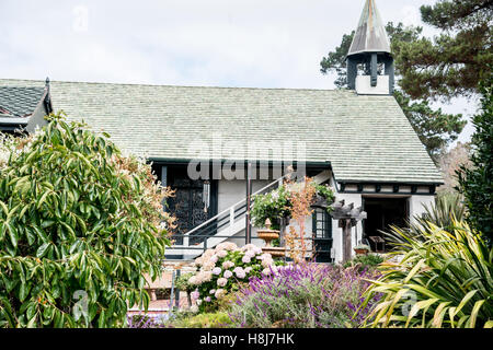 Streets of Carmel-by-the-Sea California Stock Photo