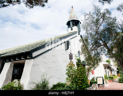 Streets of Carmel-by-the-Sea California Stock Photo