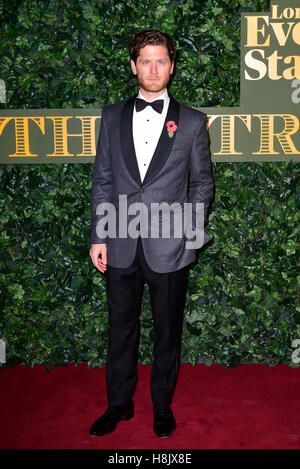 Kyle Soller attending the The London Evening Standard Theatre Awards