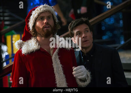 Office Christmas Party is an upcoming American Christmas comedy film directed by Josh Gordon & Will Speck and written by Justin Malen and Laura Solon, based on a story by Jon Lucas and Scott Moore. The film stars Jason Bateman, Olivia Munn, T. J. Miller, Jillian Bell, Courtney B. Vance, Kate McKinnon and Jennifer Aniston.  This photograph is for editorial use only and is the copyright of the film company and/or the photographer assigned by the film or production company and can only be reproduced by publications in conjunction with the promotion of the above Film. A Mandatory Credit to the fil Stock Photo