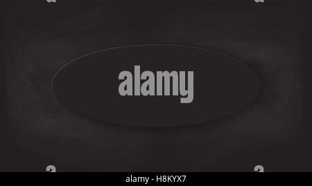 Black chalkboard background.Vector texture. Stock Vector