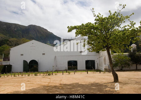 typical estate in south african wineries Stock Photo