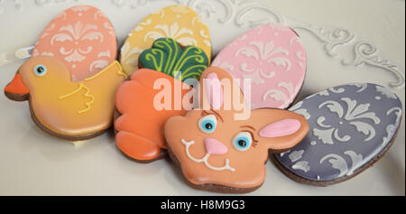 Easter Boutique Cookies Stock Photo