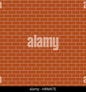 Seamless brick wall background, vector eps10 illustration Stock Vector