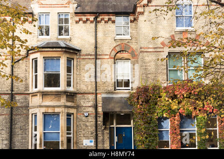 A large victorian building in Cambridge UK used as a language school and offices Stock Photo