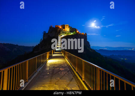 Civita Di Bagnoregio Ghost Town Landmark, Medieval Village Square And ...