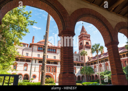 Flagler College in historic St. Augustine, Florida, USA. Stock Photo