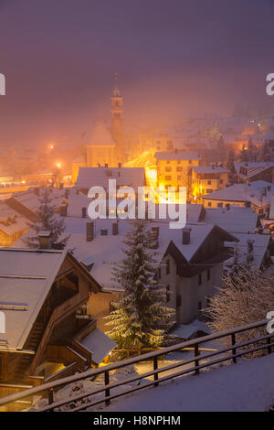 The beautiful italian dolomites in a winter day Stock Photo - Alamy