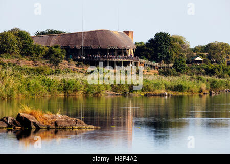 South Africa, Kruger National Park, Lower Sabie rest camp Stock Photo