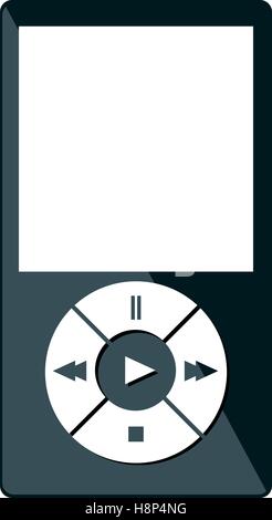mp3 player isolated icon vector illustration design Stock Vector