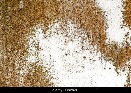 Grunge background brown texture wall rustic rust old organic mildew Stock Photo