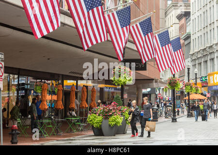 Boston Massachusetts USA Macy's store Stock Photo
