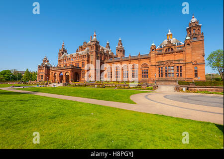 The kelvingrove art gallery and museum Glasgow Stock Photo