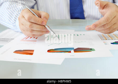 Analyzing Data Stock Photo
