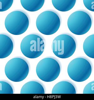 Pattern with glowing circles. Dotted pattern. (seamlessly repeatable) Stock Vector