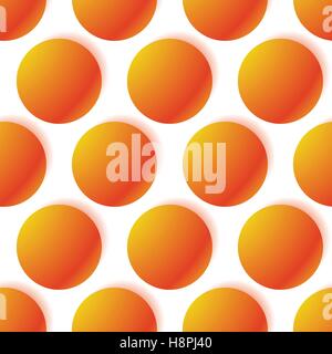 Pattern with glowing circles. Dotted pattern. (seamlessly repeatable) Stock Vector