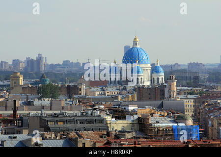 Panorama of Petersburg, Streets of St Petersburg, Russia Stock Photo