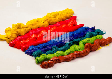 water color on a white background Stock Photo