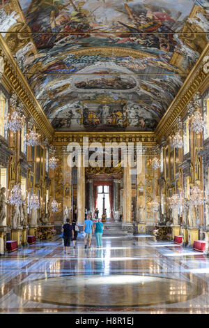 Rome. Italy. Galleria Colonna. Palazzo Colonna has belonged to the Colonna family for over twenty generations. Stock Photo