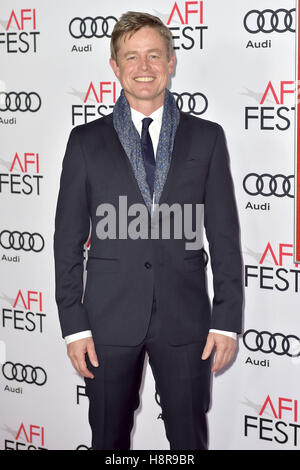 Hollywood, California. 14th Nov, 2016. Caspar Phillipson attends the 'Jackie' premiere during the AFI FEST 2016 presented by Audi at TCL Chinese Theatre on November 14, 2016 in Hollywood, California. | Verwendung weltweit © dpa/Alamy Live News Stock Photo