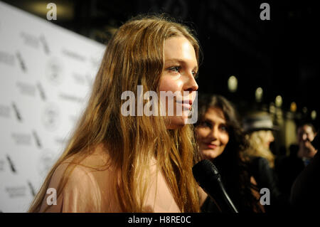 Los Angeles, USA. 15th November 2016.Maggie Rogers attends Hollywood Gala celebrating Capitol Records 75th Anniversary on November 15, 2016 in Hollywood, California. © The Photo Access/Alamy Live News Stock Photo