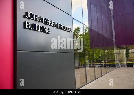 General view of the John Henry Brookes building at Oxford Brookes University Stock Photo