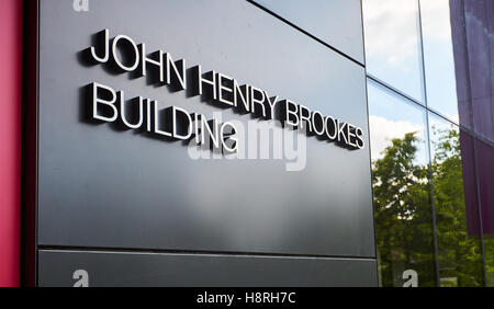 General view of the John Henry Brookes building at Oxford Brookes University Stock Photo