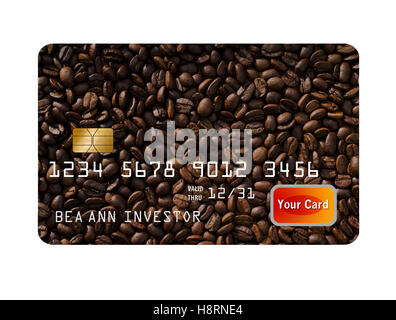 Here is generic, mock, credit card or debit card. Stock Photo