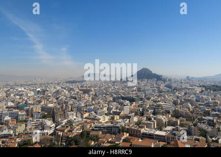 Athens skyline, Greece Stock Photo