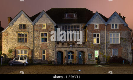 The Rifles Berkshire and Wiltshire Museum, in Cathedral Close, Salisbury, housing collection of traditional British army units Stock Photo