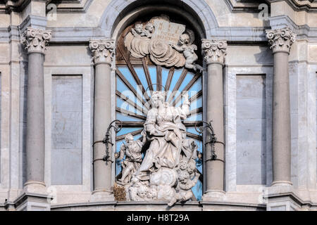 Piazza Duomo, Catania, Sicily, Italy Stock Photo