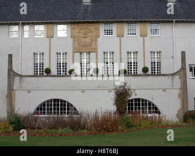 Facade of House for an Art Lover, Bellahouston Park Glasgow, Scotland ...