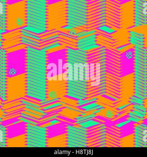 Glitch art concept Stock Vector