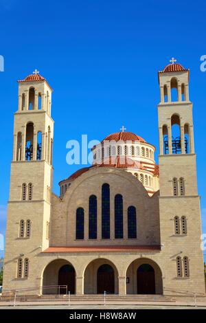 Agioi Anargyroi Greek Orthodox Church, Paphos, Cyprus, Eastern Mediterranean Sea Stock Photo