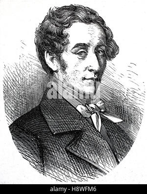 Carl Maria Friedrich Ernst von Weber was a German composer, conductor, pianist, guitarist[2] and critic Stock Photo