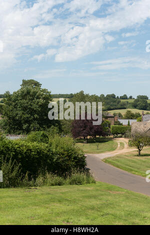 The village and civil parish of Swerford, Oxfordshire, England UK Stock Photo