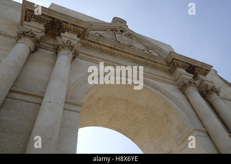 Lecce, Porta Napoli Stock Photo