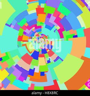 Abstract Mosaic Colorful Background Stock Vector