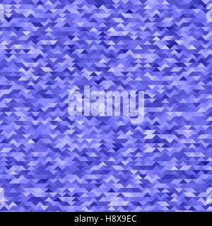 Abstract Mosaic Blue Triangles Background Stock Vector