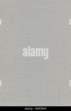 Gray Khaki Cotton Fabric Texture Background, Detailed Macro Closeup, Large Vertical Textured Grey Linen Canvas Burlap Copy Space Stock Photo