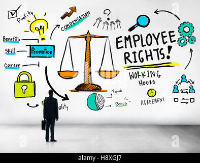 Employee Rights Employment Equality Job Business Aspiration Concept ...