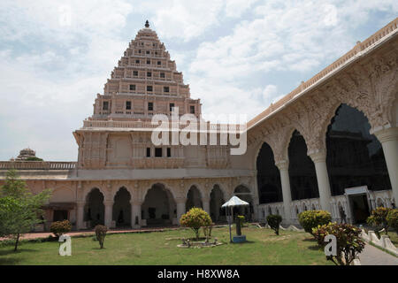 Thanjavur Maratha Palace Complex, known locally as Aranmanai, Tanjore, Tamil Nadu, India Stock Photo