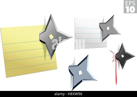 Ninja star origami hi-res stock photography and images - Alamy